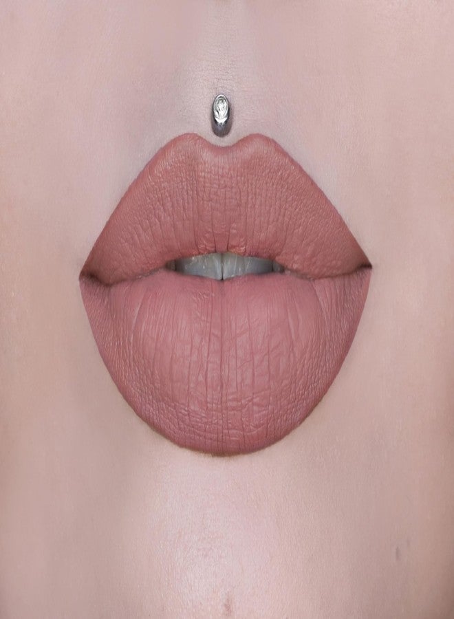 Jeffree Star Cosmetics Velour Liquid Lipstick, 0.19 fl oz, Long-lasting Matte Finish (Christmas Cookie) - Image 1